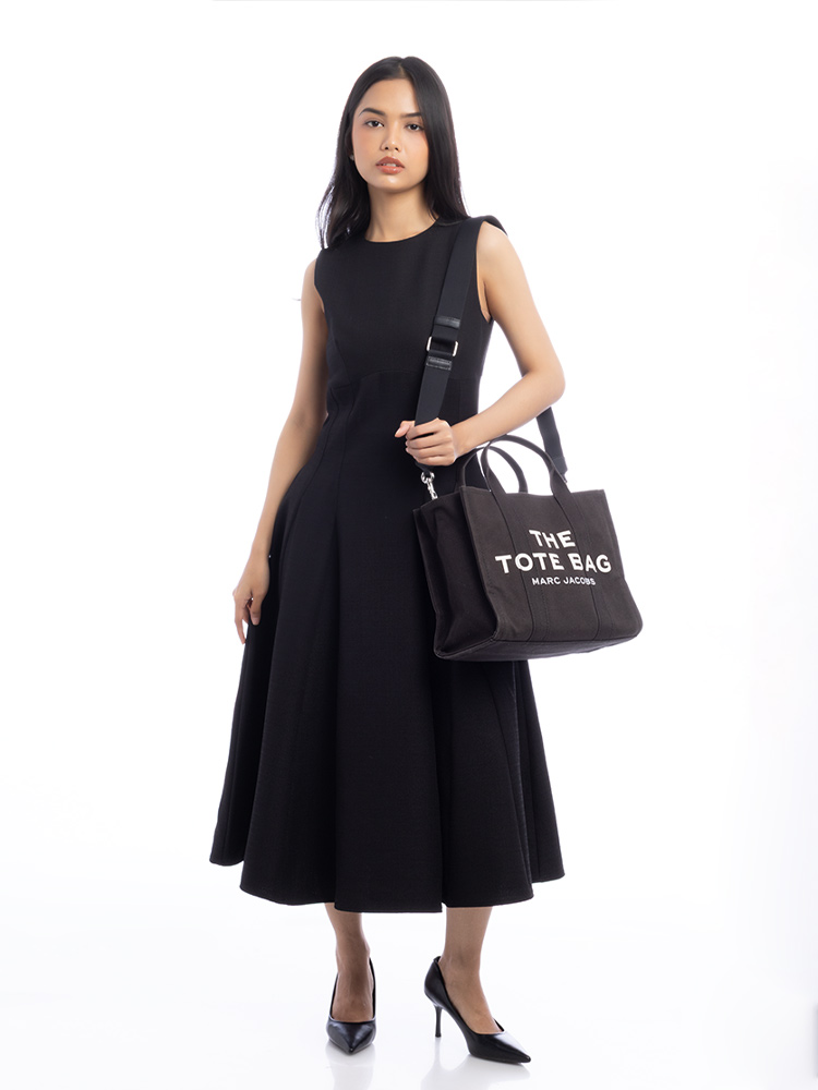 M0016161 Canvas Medium Tote Black