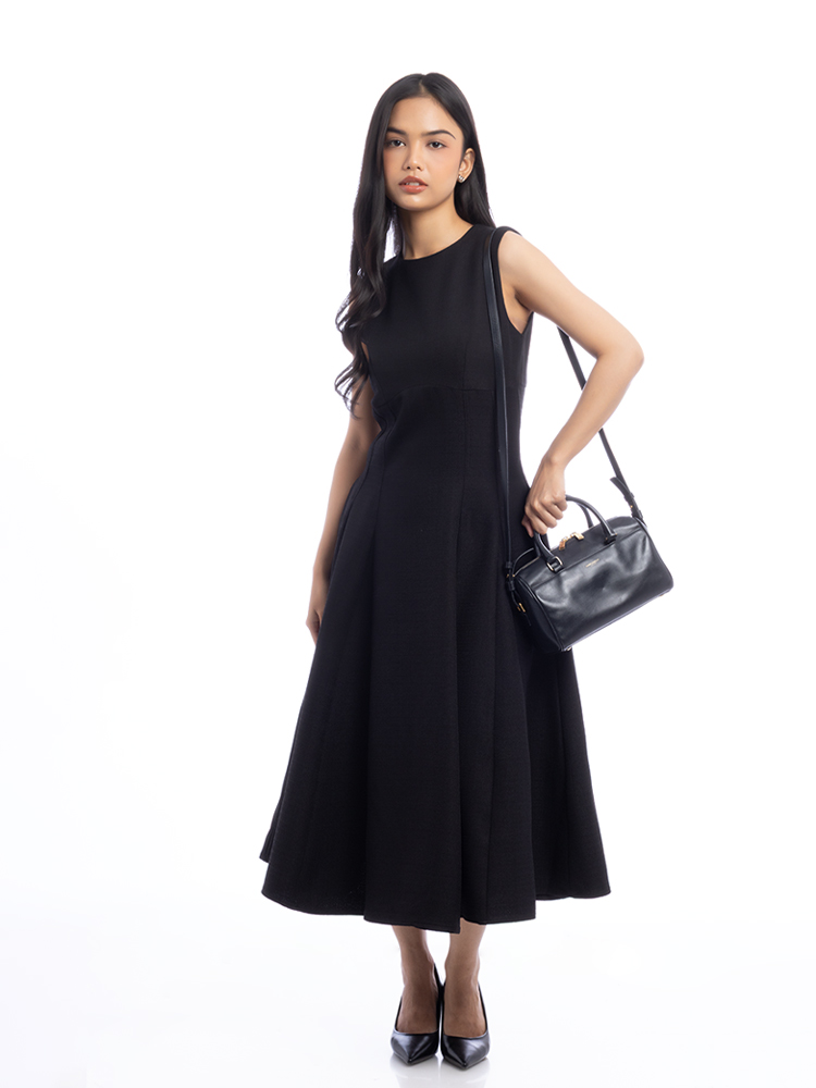 Calfskin Classic Baby Duffle Black