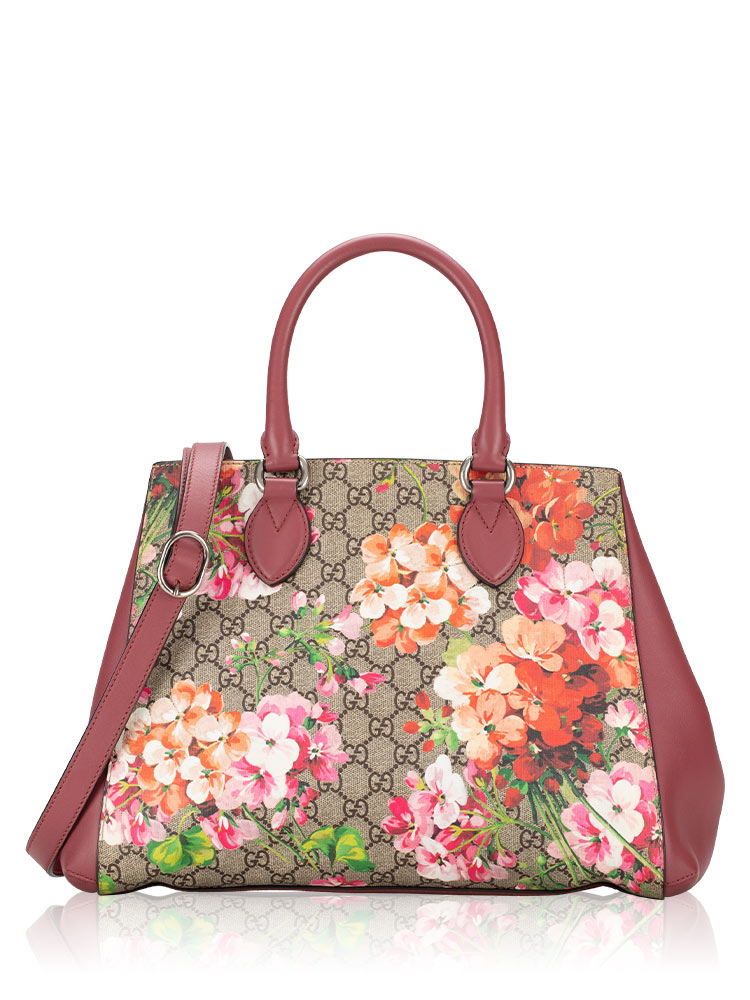 GG Supreme Blooms Top Handle Bag Rose
