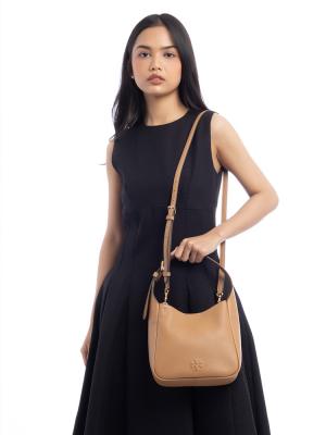 Thea Slouchy Small Shoulder Bag Tiramisu