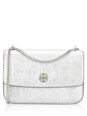 Metallic Shoulder Bag Shiny Silver