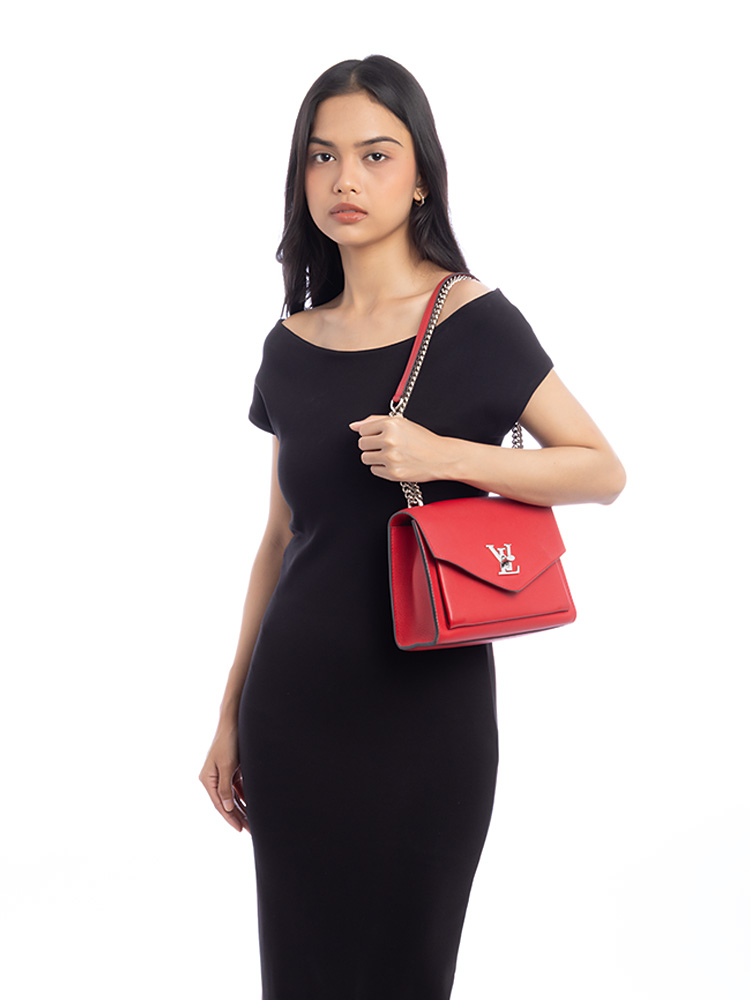 Soft Calfskin Mylockme BB Rubis