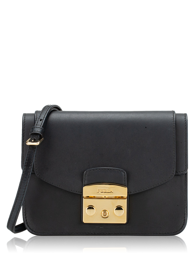 Metropolis Shoulder Bag Black