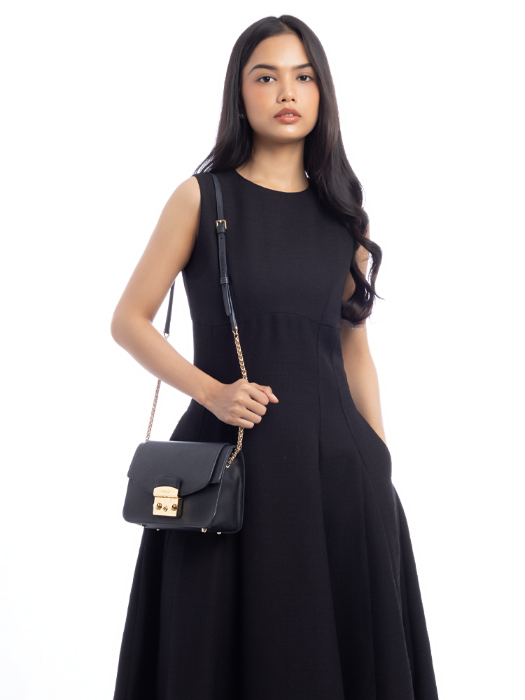 Metropolis Shoulder Bag Black