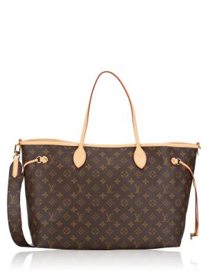 Monogram Stamped Inside Out Neverfull Bandouliere GM