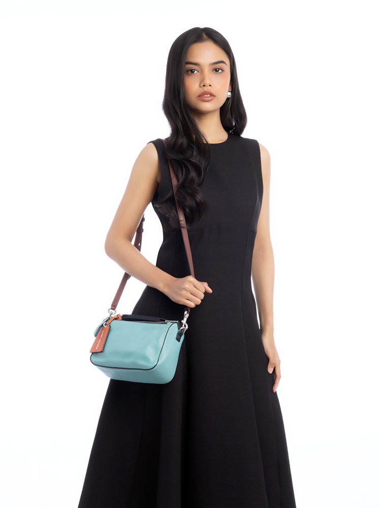 H170L01SP22 The Colorblock Mini Softbox Dusty Turquoise