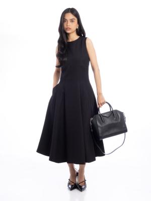 Sugar Goatskin Small Antigona Black