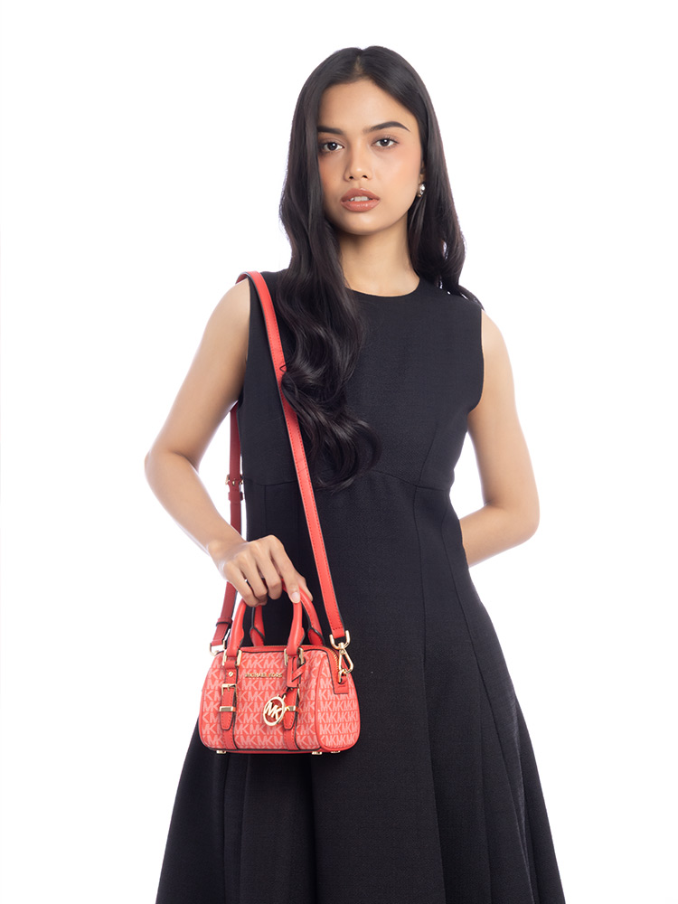 Signature Bedford Legacy XS Crossbody Sangria