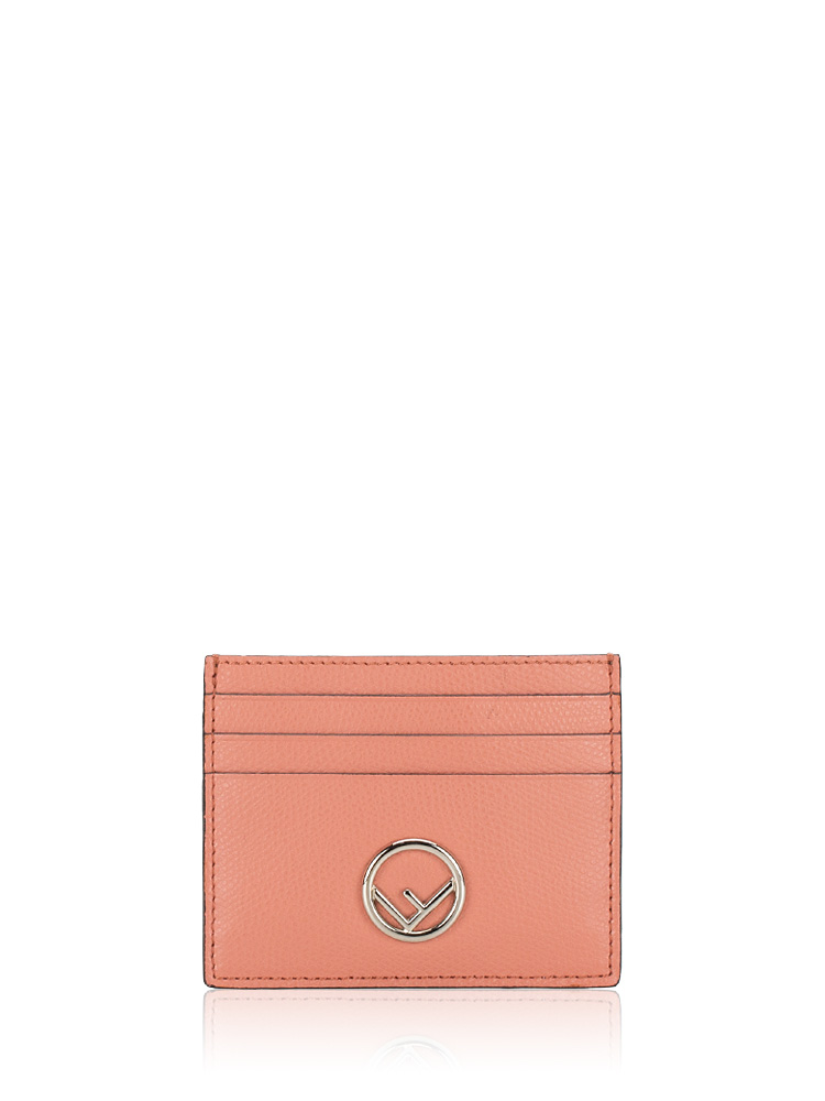 Vitello Cruise F is Fendi Card Holder Pink
