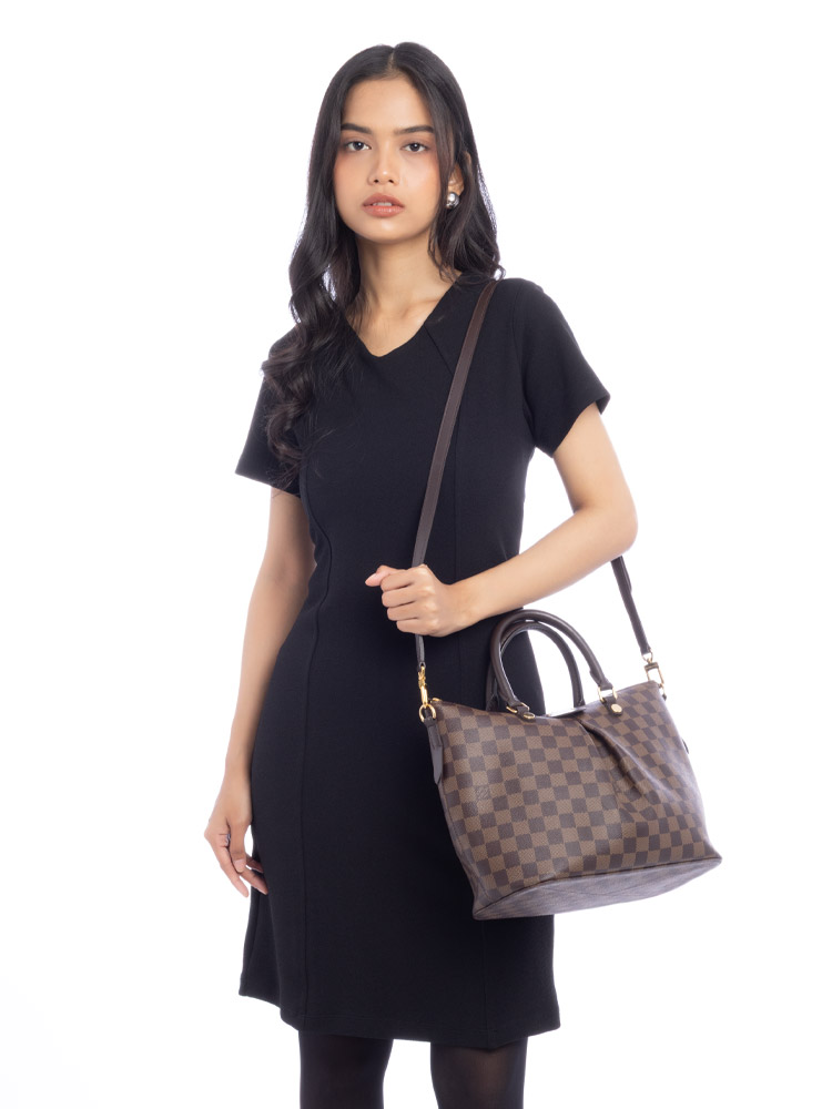 Damier Ebene Siena MM