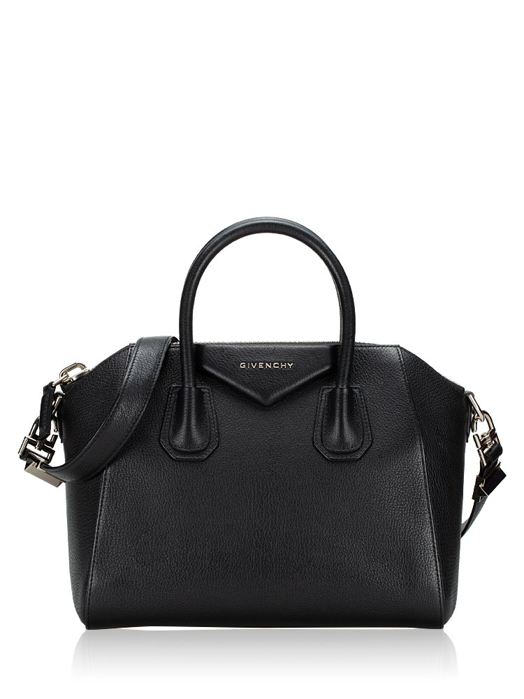 Sugar Goatskin Small Antigona Black