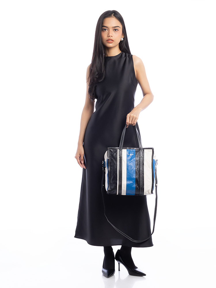 Arena Multicolor Bazar S Shopper Bleu White Black