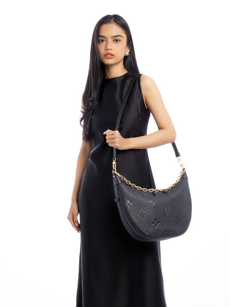 Monogram Empreinte Giant Loop Hobo Noir