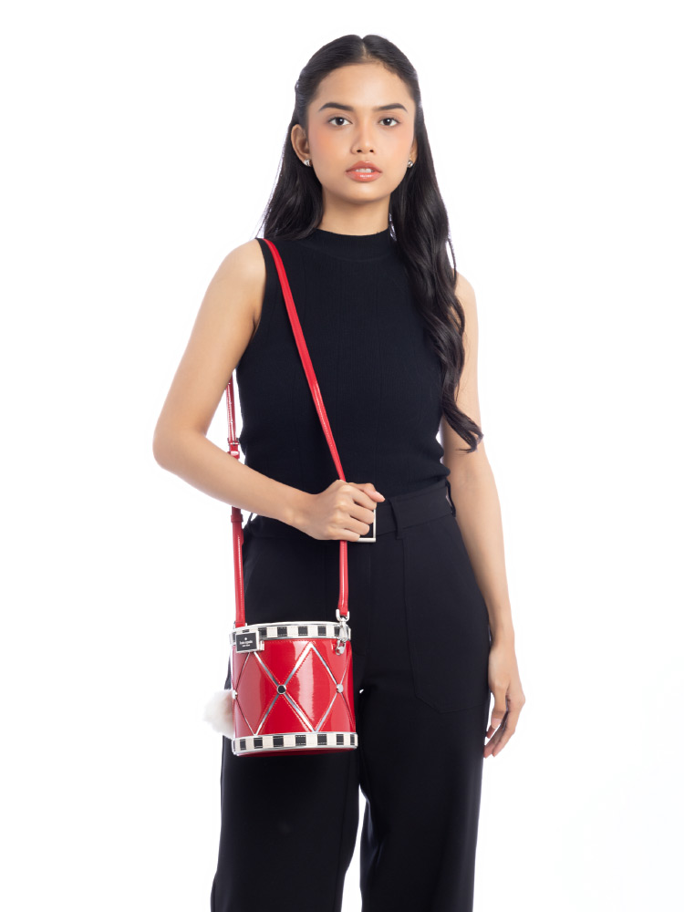 Oh What Fun Toy Store 3D Drum Crossbody Multi