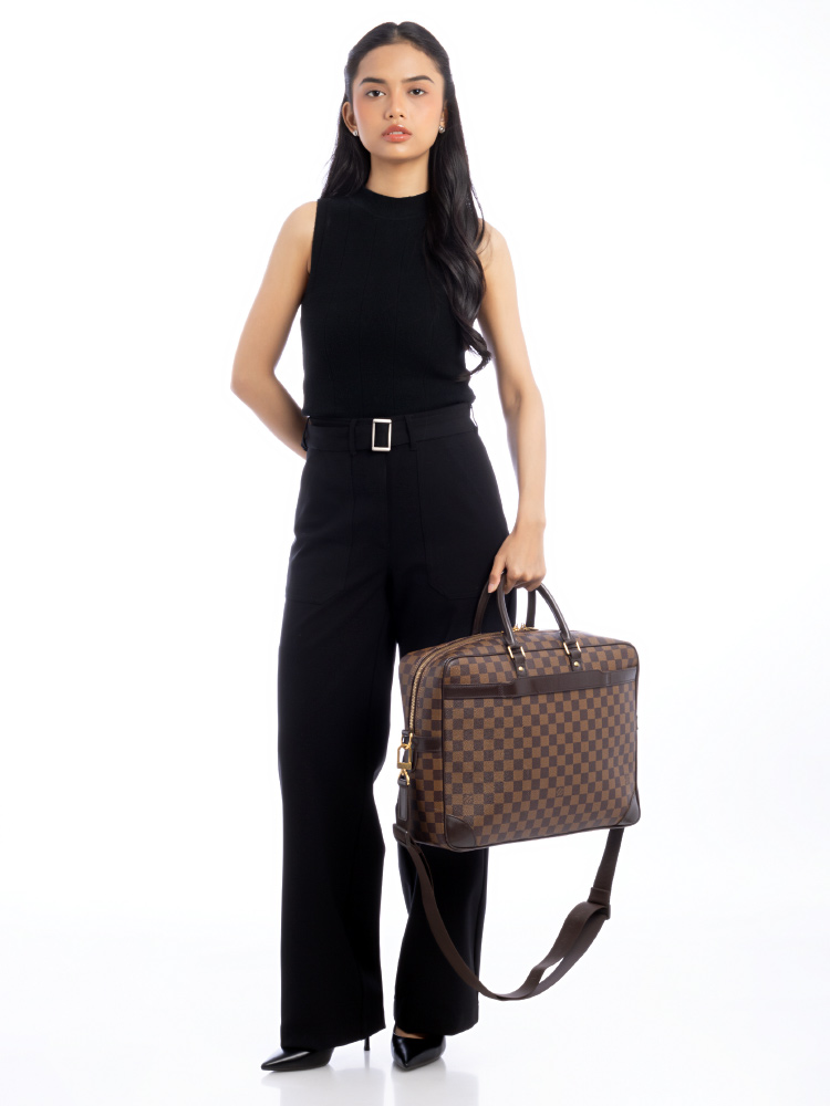 Damier Ebene Porte Documents Voyage GM