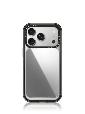 Mirror Snappy Card Holder Stand Silver