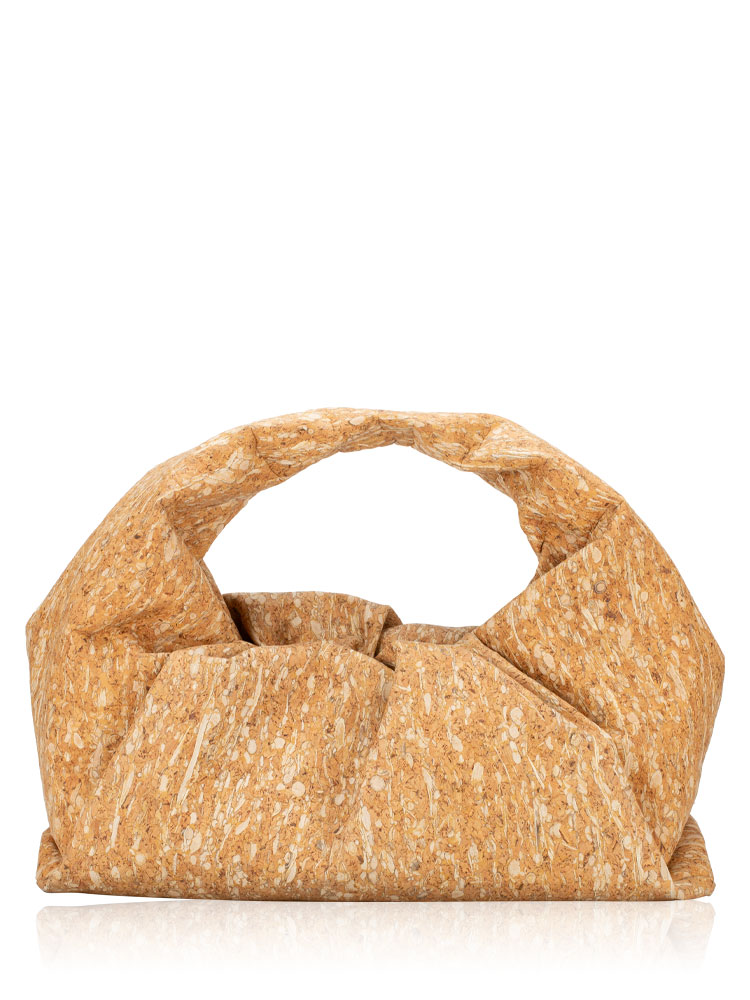 Cork Medium The Shoulder Pouch Natural