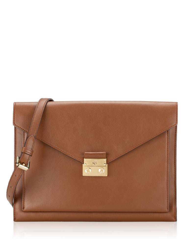 Velvet Calfskin Kensel Crossbody Camel