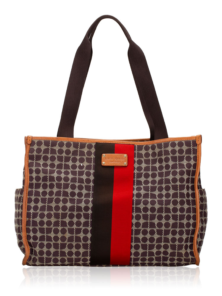 Classic Noel Diapers Bag Brown