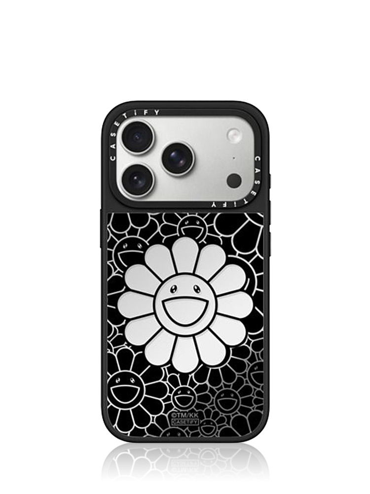 x Murakami Flowers Bloom 17 Pro Mirror Black