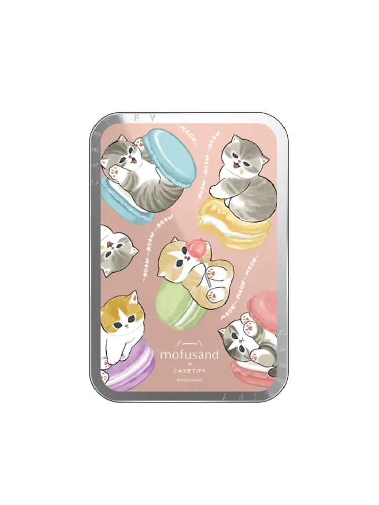 Mofusand Snappy Macaron Card Holder Stand