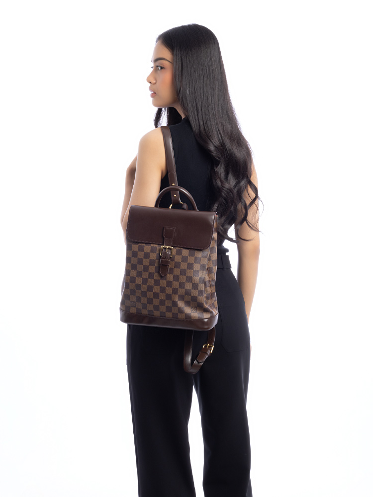 Damier Ebene Soho Backpack