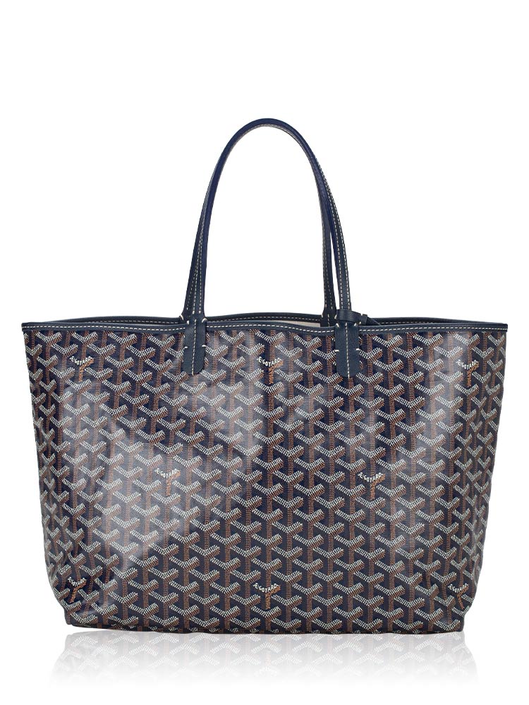 Goyardine Saint Louis Tote PM Blue Marine