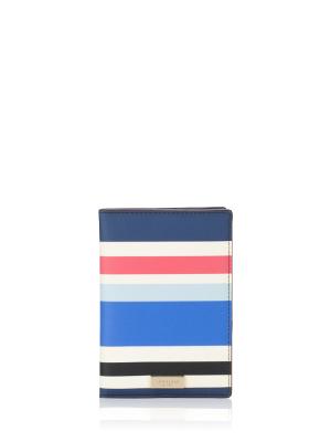 Laurel Way Imogene Passport Holder New Waltz Stripes