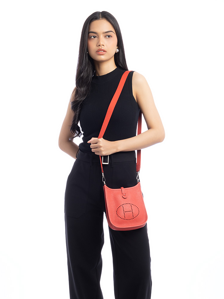 Taurillon Clemence Mini Evelyne 16 TPM Bougainvillea