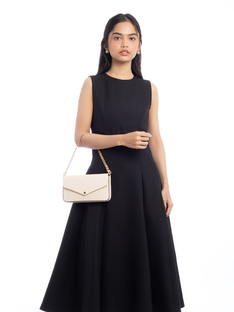 Monogram Empreinte Felicie Pochette Creme