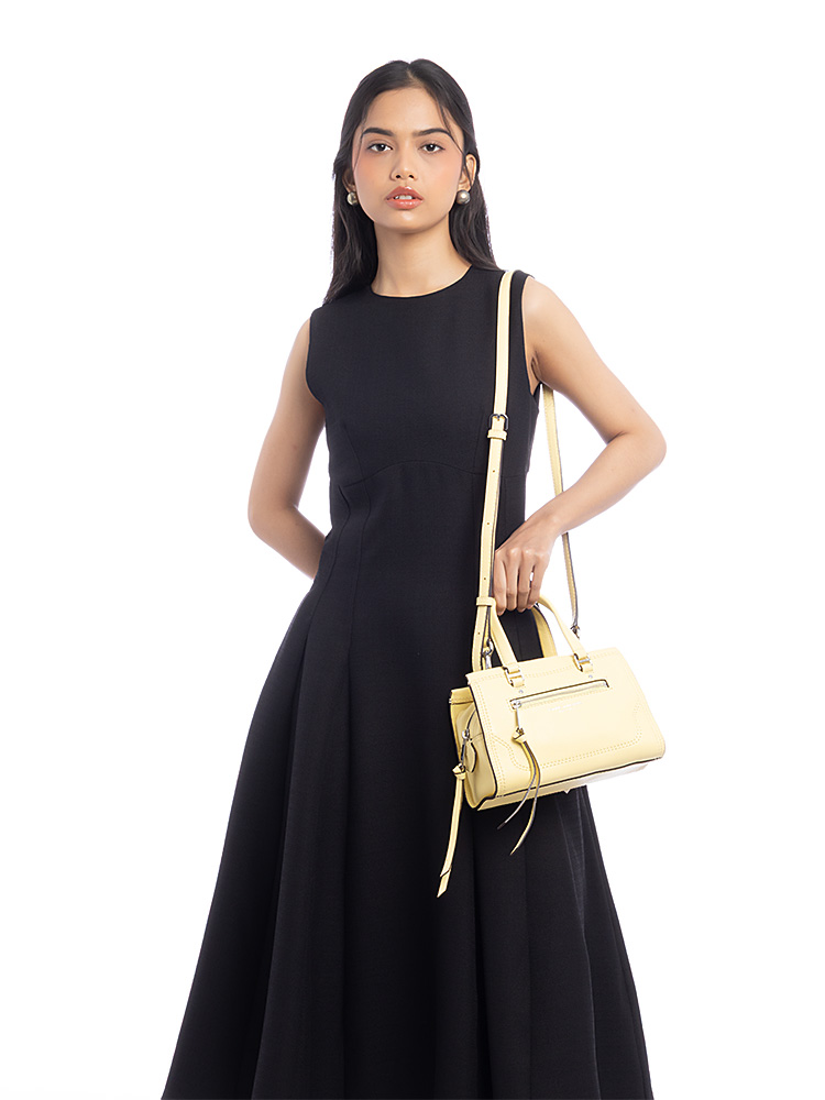 M0015022 Cruiser Mini Satchel French Vanilla