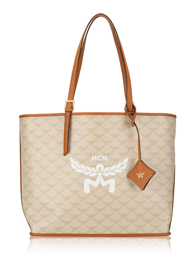 Nappa Lauretos Himmel Medium Tote Beige