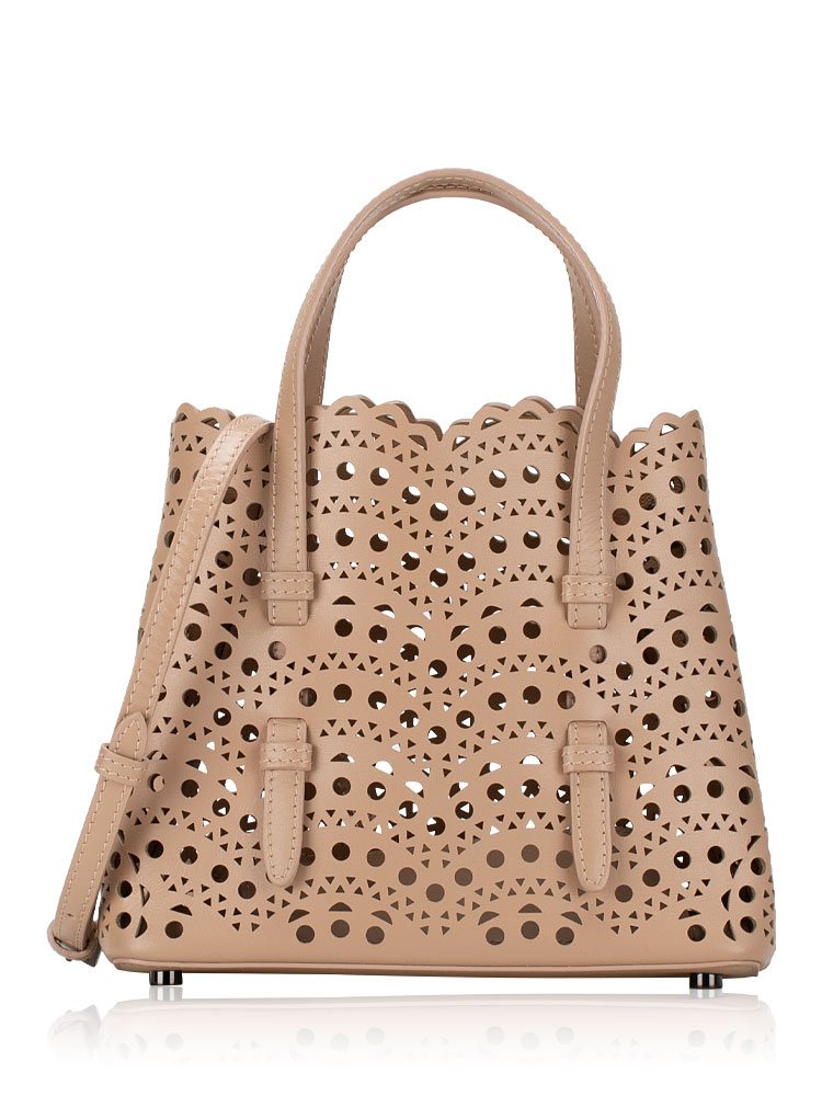 Calfskin Vienne Mina 20 Bag Sable