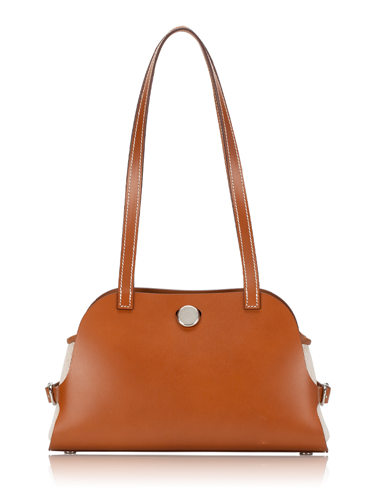 Vache Hunter H Toile Swift Tablier Sellier Fauve Gold Ecru