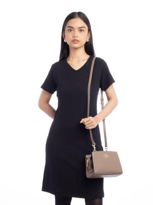 CCK64 Gia Crossbody Bag Dark Stone