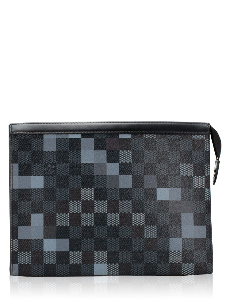 Damier Graphite Pixel Pochette Voyage MM Gris