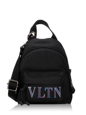 Nylon VLTN Mini Backpack Nero