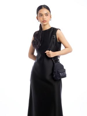 Nylon VLTN Mini Backpack Nero