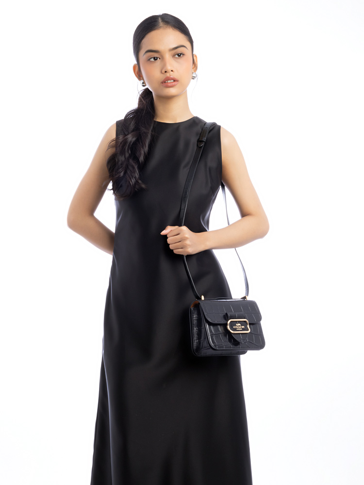 CN313 Morgan Square Crossbody Black