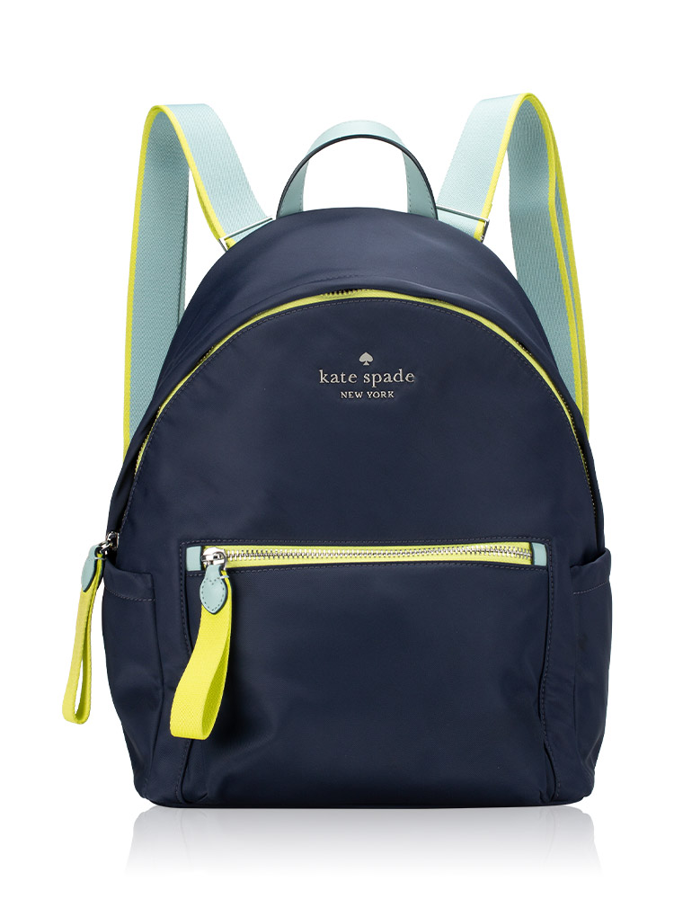 Chelsea Colorblock Nylon Medium Backpack Blazer Blue