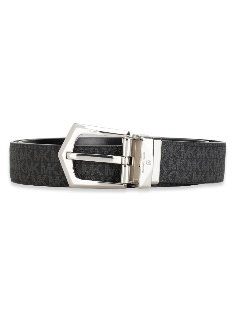 556243C Twist Reversible Buckle Belt Black Sz M