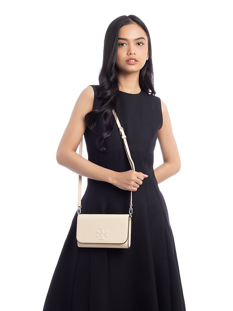 Thea Flat Wallet New Cream