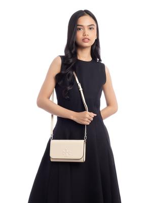 Thea Flat Wallet New Cream