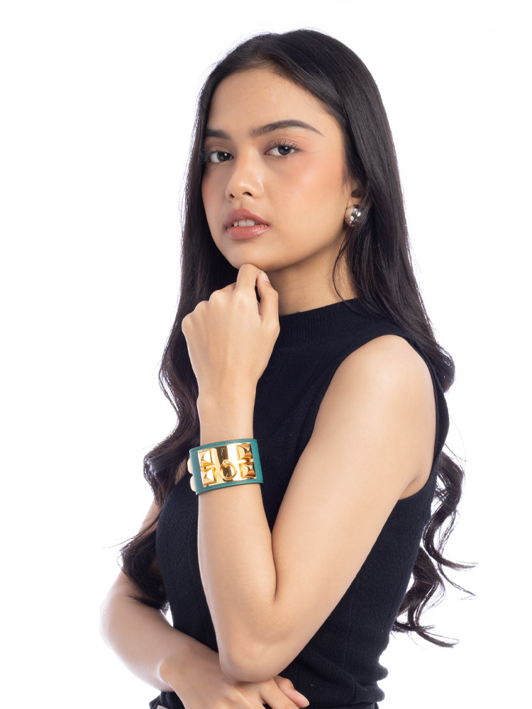 Swift Collier de Chien CDC Bracelet Malachite Sz S