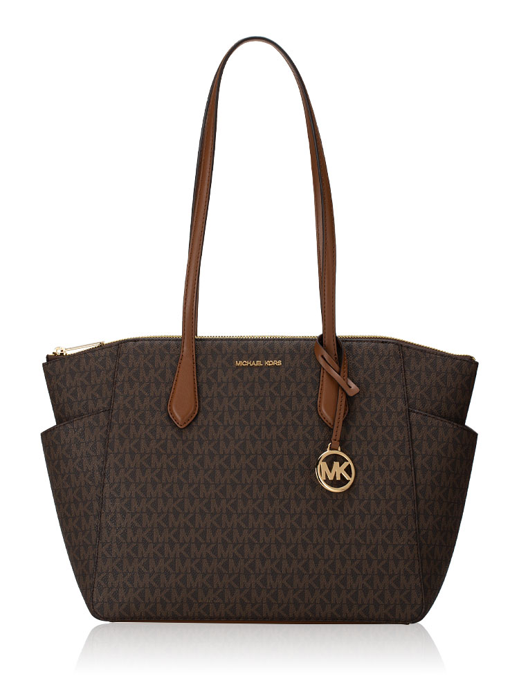 Signature Marilyn Medium Tote Brown