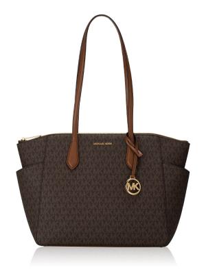 Signature Marilyn Medium Tote Brown