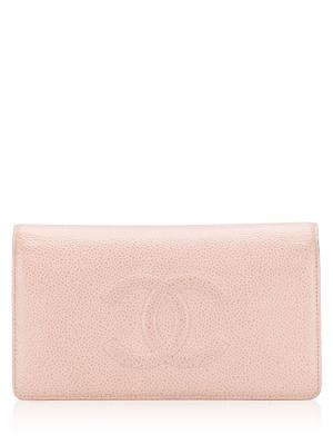 Caviar Timeless CC Yen Wallet Pink
