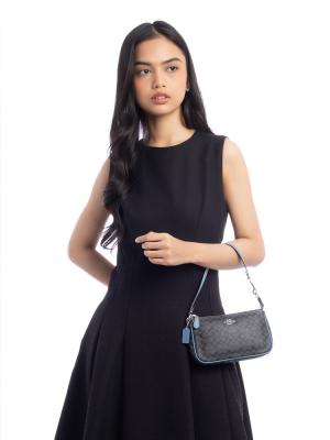 CE698 Signature Colorblock Nolita 19 Graphite Light Mist