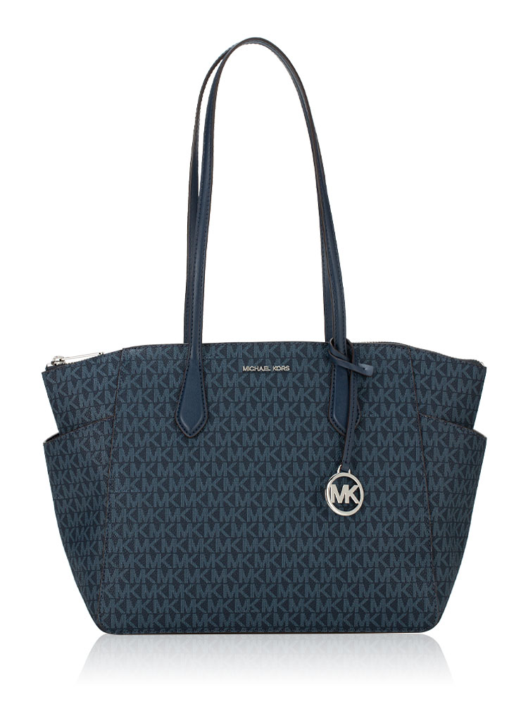 Signature Marilyn Medium Tote Admiral