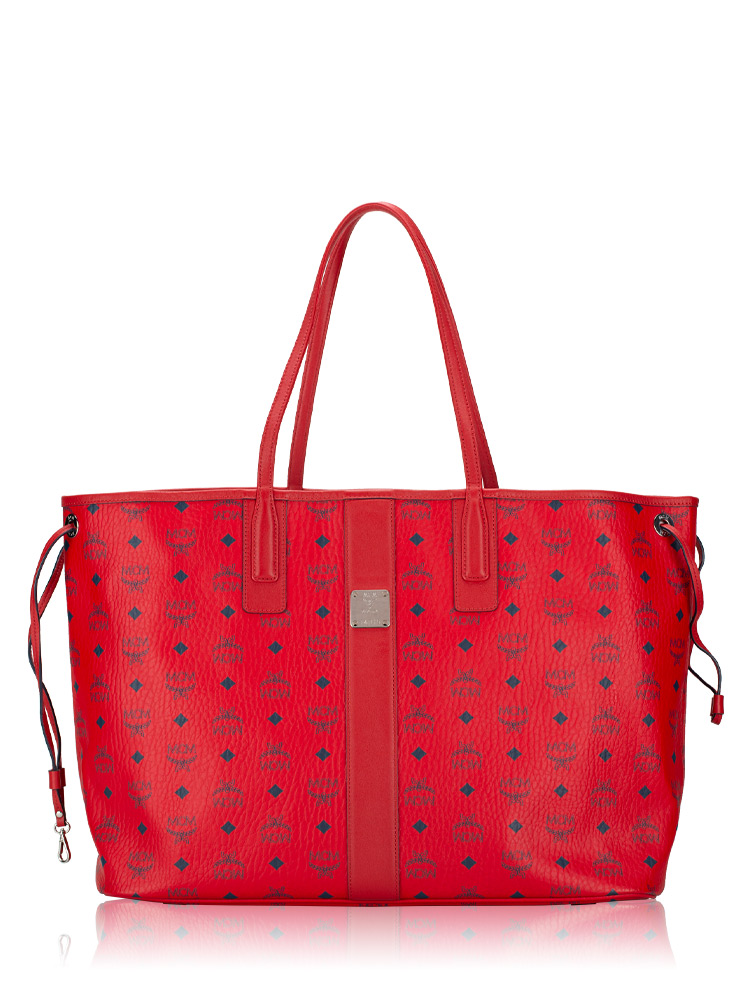 Visetos Liz Reversible Large Shopper Ruby Red